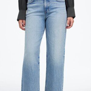 Madewell The Perfect Vintage Wide Leg Crop Jean